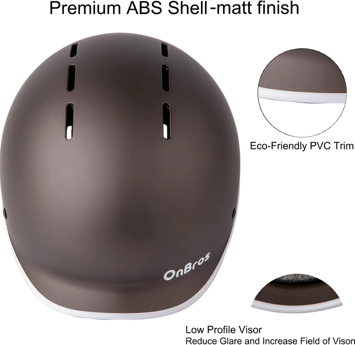 Bike Helmet Adults - Road Bike Helmet for Women and Men Cycling Helmet Adjustable Safety Certified for Skateboard Bicycle Helmets(Rose gold)