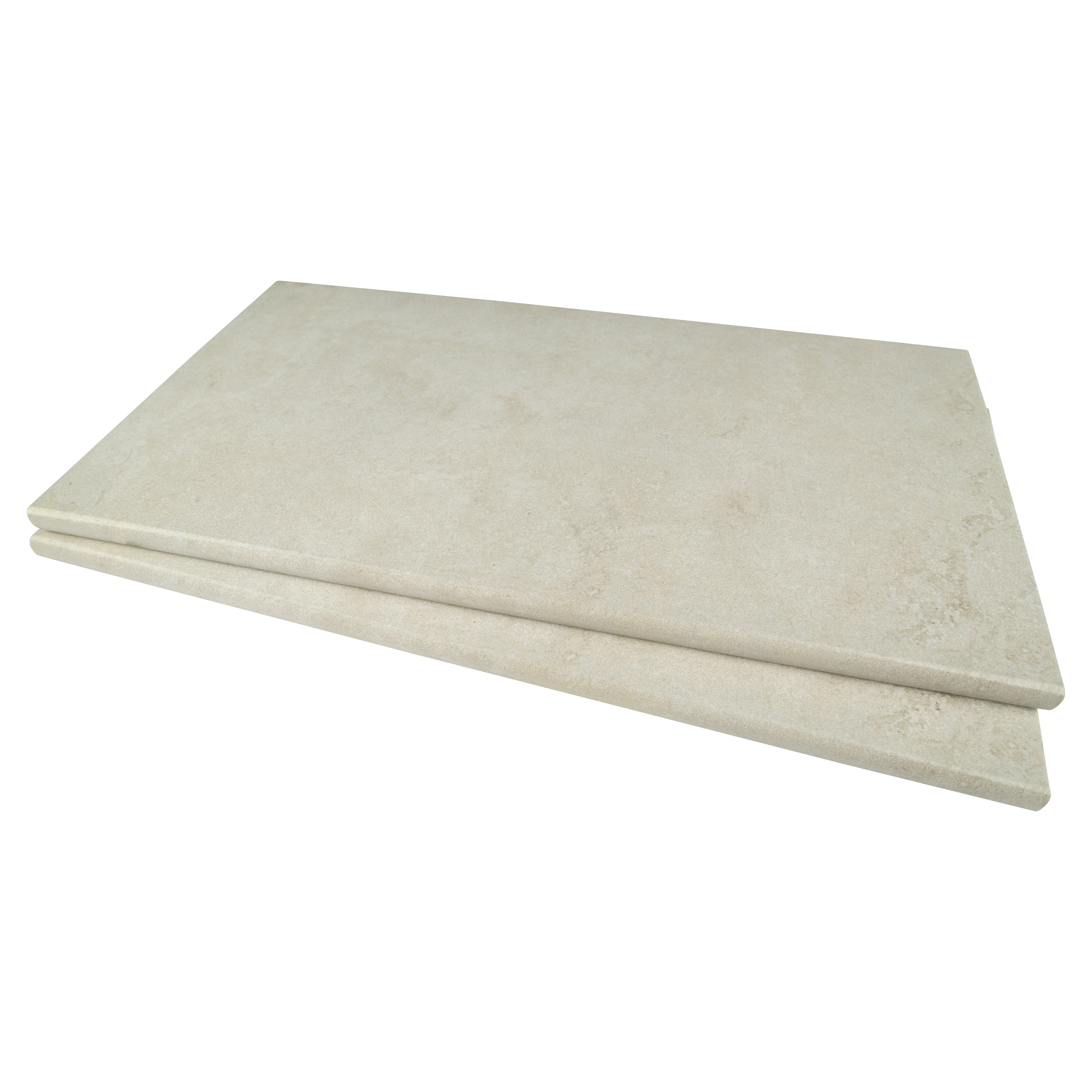 Isabella Ivory 13 in. x 24 in. Matte Porcelain Pool Coping (4.33 sq. ft. / case)