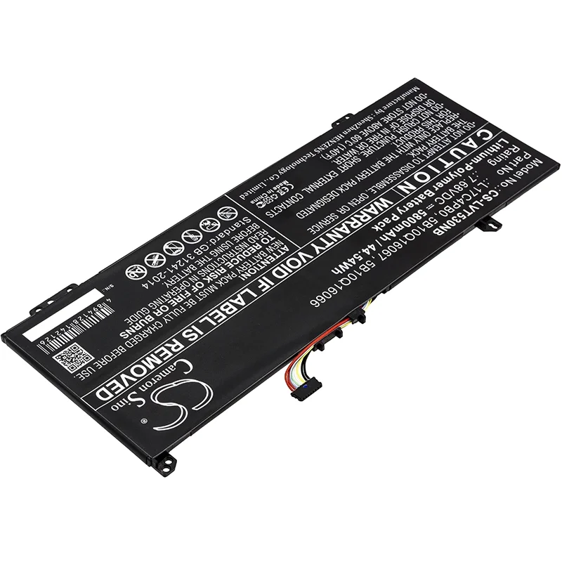 BanGomi Battery Replacement for Ideapad 530S-14ARR-81H1002QGE Flex-14IWL(81SQ) Flex 6-14IKB Flex 6-14ARR-81HA,5B10Q16066 5B10Q16067 5B10Q22883 5B10W67403 L17C4PB0 L17M4PB0 (5800mAh/7.68V)