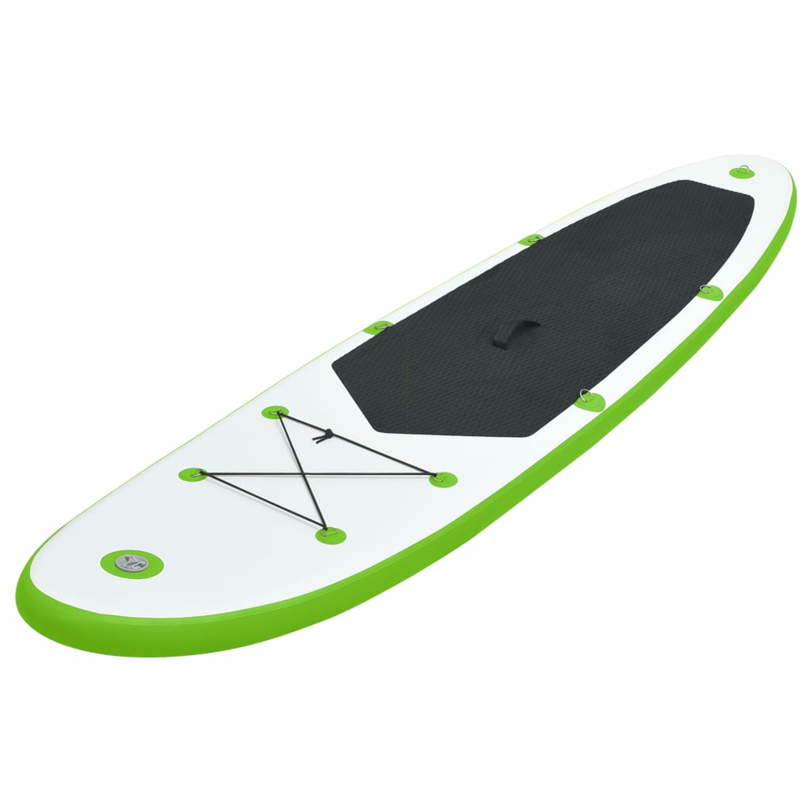 OWSOO Inflatable Paddle Board Set Green and White