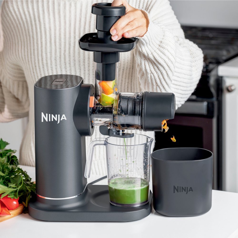 NeverClog Cold Press Juicer - Charcoal