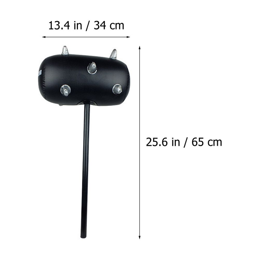 4 Pcs Pneumatic Hammer Toy PVC Pool Accessory Kids Decor Funny Inflatable Children’s Toys Party