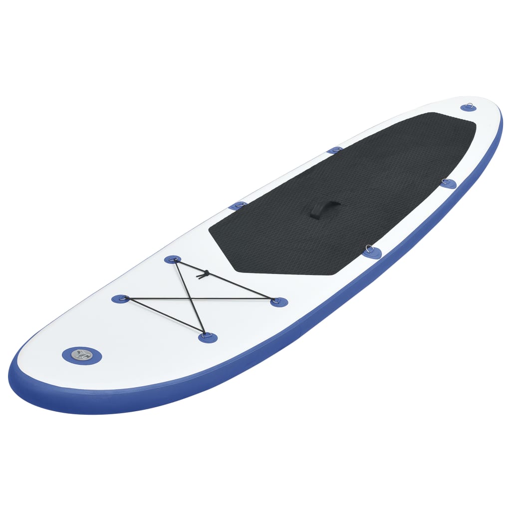 Suzicca Paddle Board Set Surfboard Inflatable Blue and White