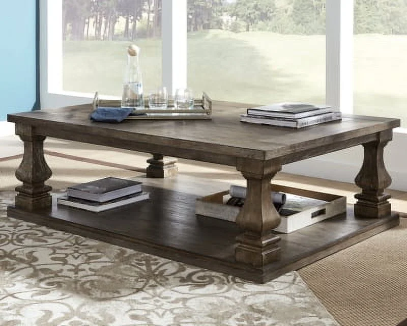 Signature Design by Ashley Casual Johnelle Coffee Table  Gray