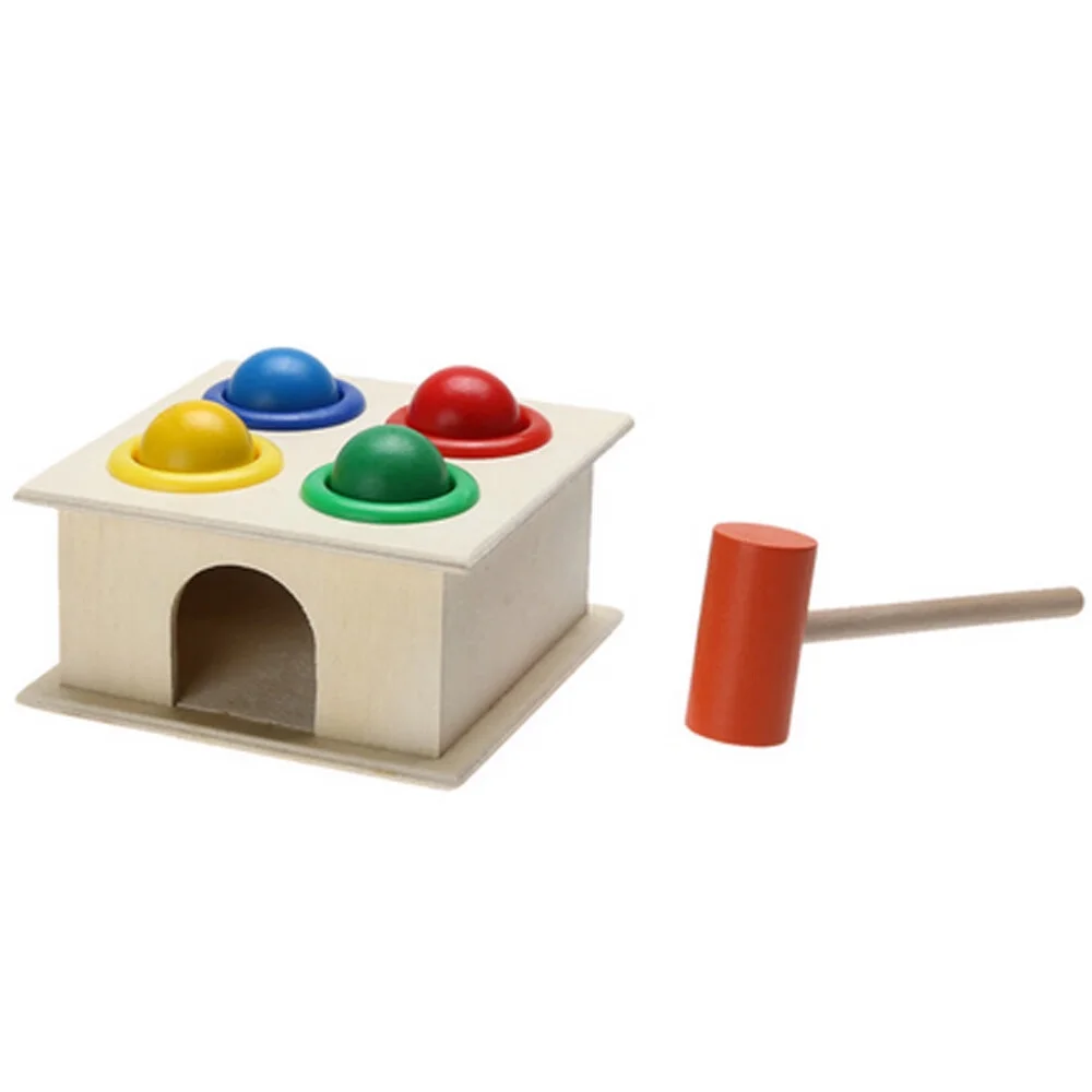 Hammering Educational Box Hammer With Toy Color Ball Education (Education Toy)