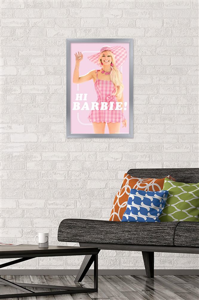 Mattel Barbie: The Movie - Hi Barbie Wall Poster, 14.725