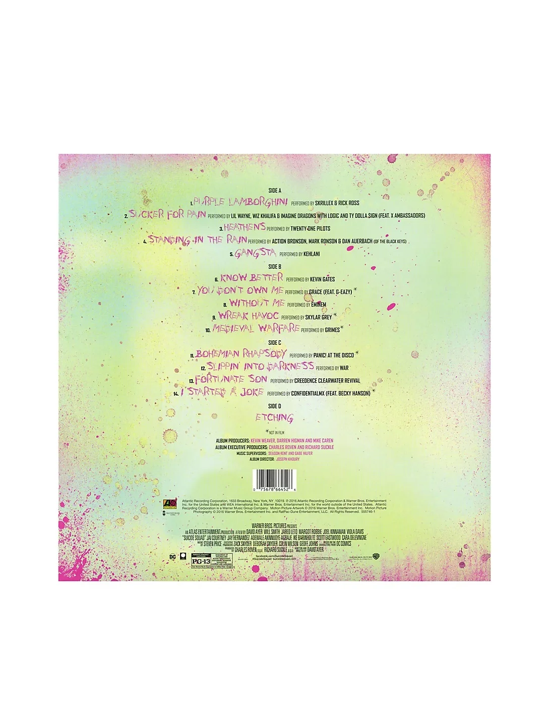 Various Artists - Suicide Squad: The Album / Various - Rap / Hip-Hop - Vinyl