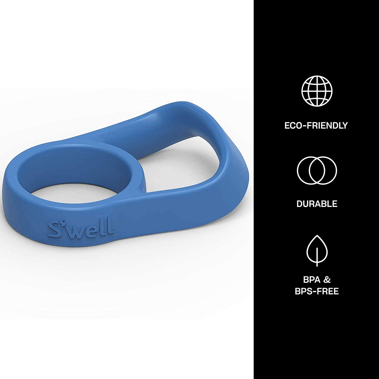 S'well Bottle Handle, Fits 9oz/17oz/25oz Bottles, Blue, One Size - Bottle Handle