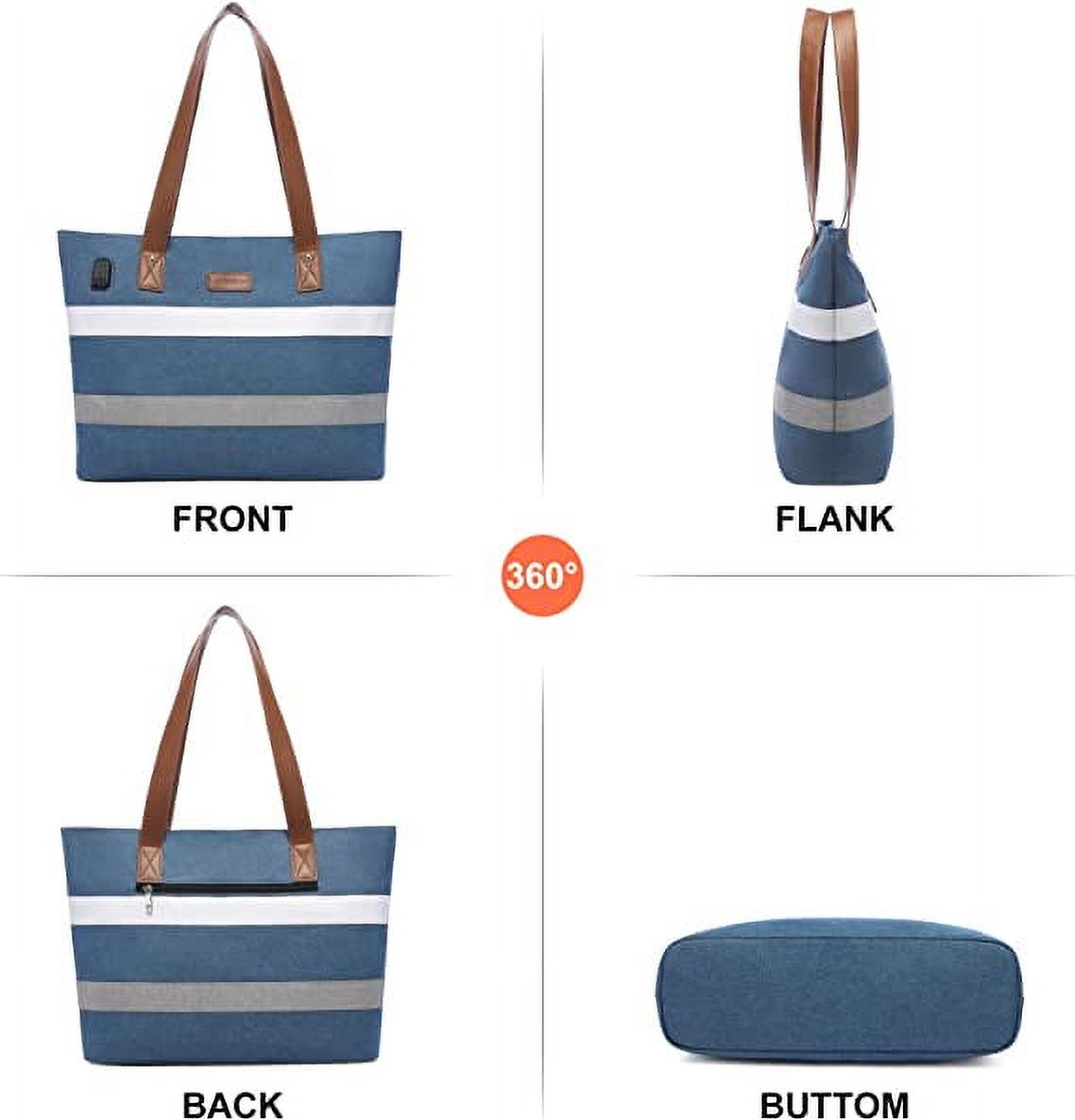 Lovevook Work Tote Bag for Women Fit for 15.6