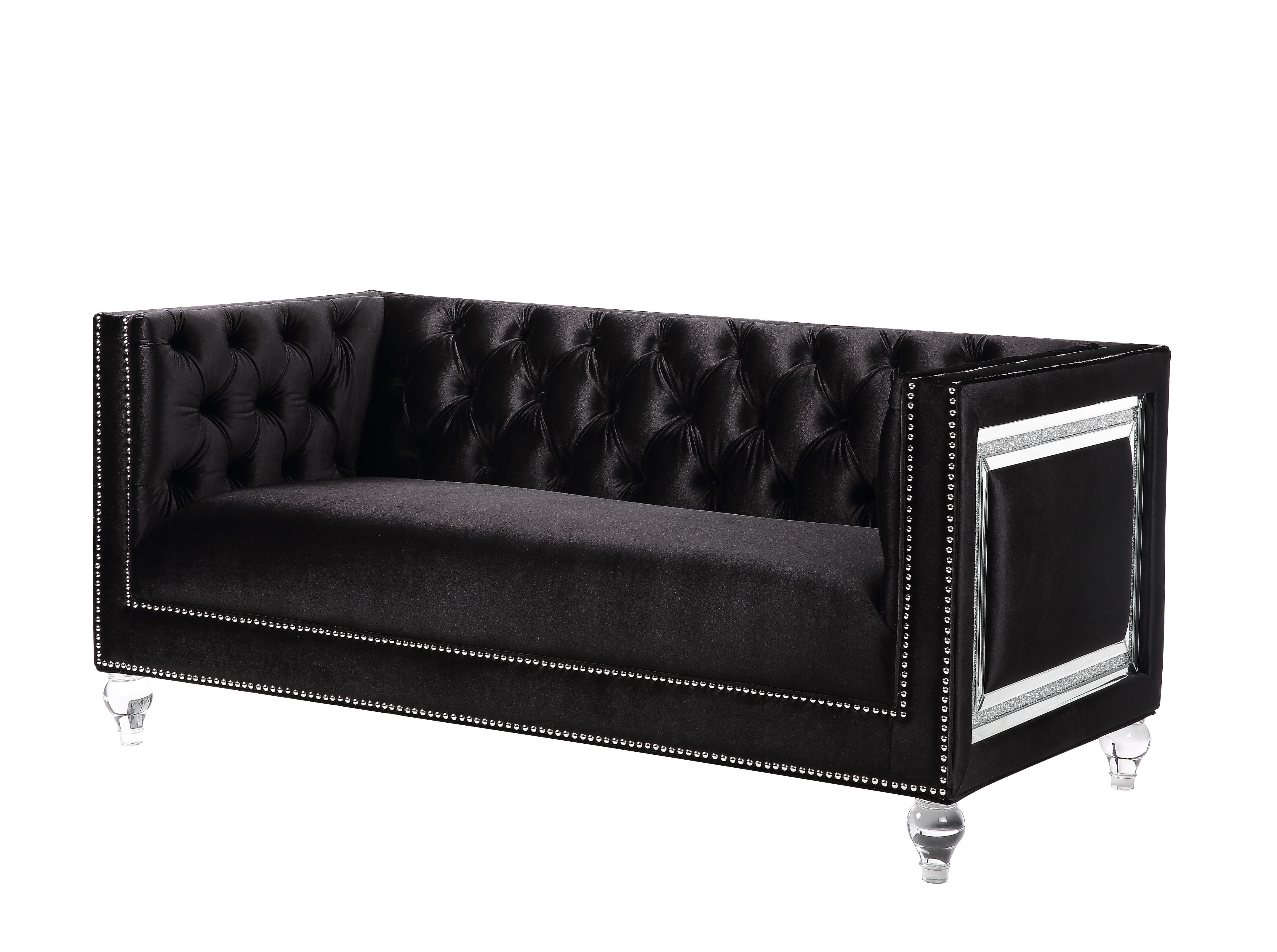 ACME Heibero Loveseat - 108.0 - Experience luxurious comfort and contemporary style!