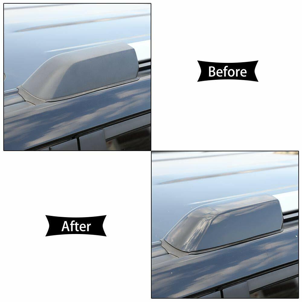Teledu Roof Cargo Rack End Cap Protection Cover Trim Bezels 4Runner Black