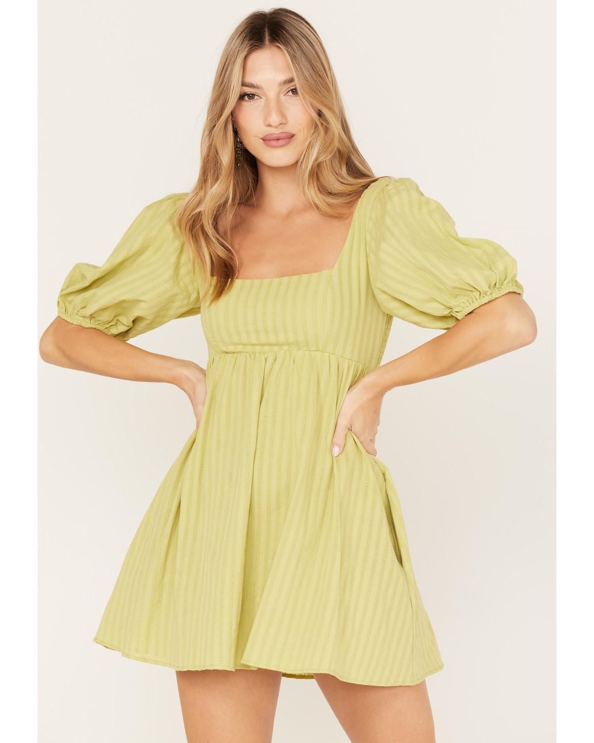 Show Me Your Mumu Women's Smitten Doll Dress Green Small  US