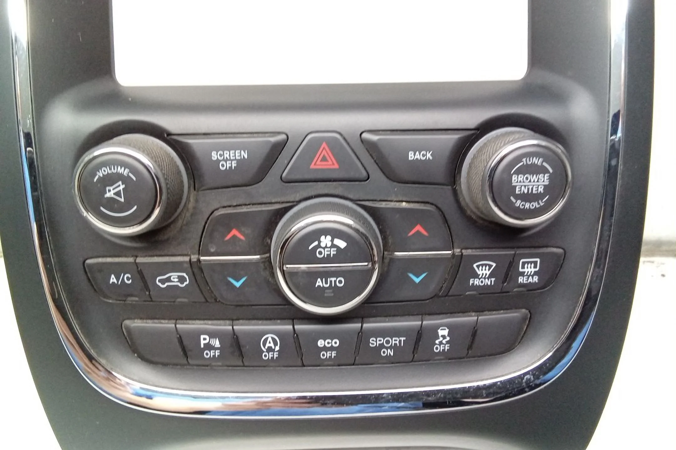 Pre-Owned 17 2017 Dodge Durango Climate AC Heater Control OEM (Good)