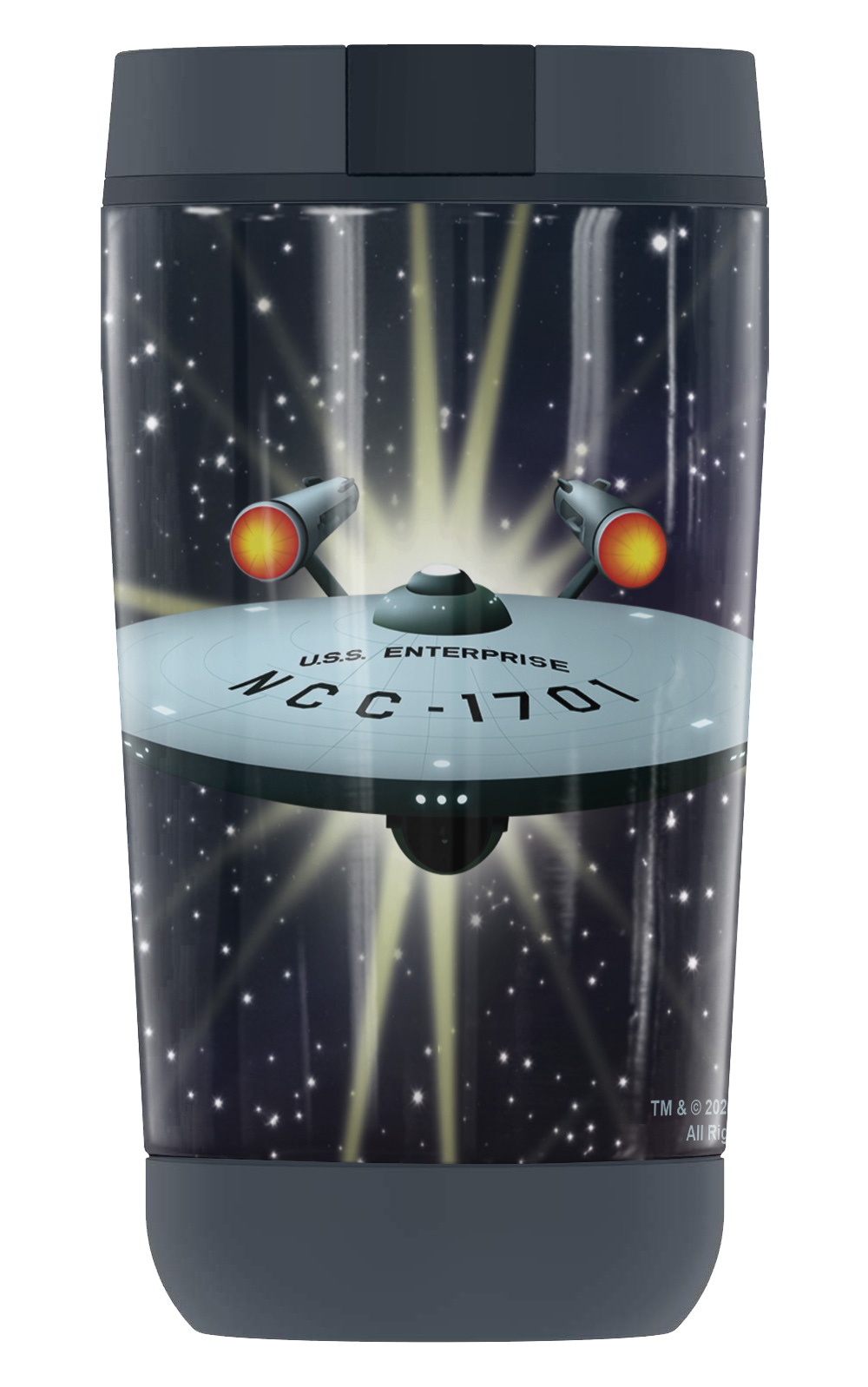 Star Trek Original Crew GUARDIAN COLLECTION BY THERMOS Stainless Steel Travel Tumbler, Vacuum insulated & Double Wall, 12 oz.