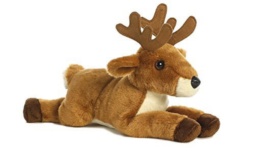 Aurora World Flopsie Animal Plush, White Tailed Buck
