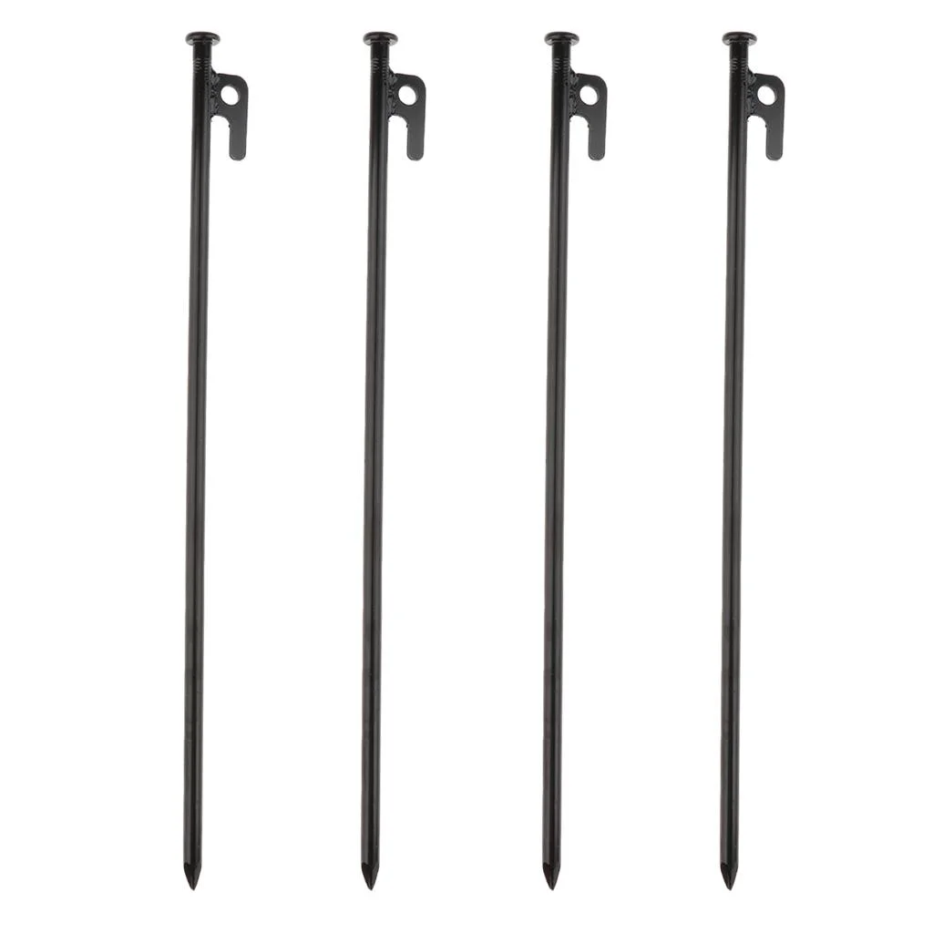 4 Pack Tent Stakes Peg Nails Canopies Camping Accessorie Optional Size - 40cm