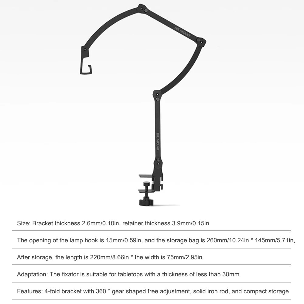 Ultralight Camping Lantern Stand Tabletop Lamp Hanger Lighting Post Pole Fixing Stand Holder Lantern Stand Tourist Hiking Travel
