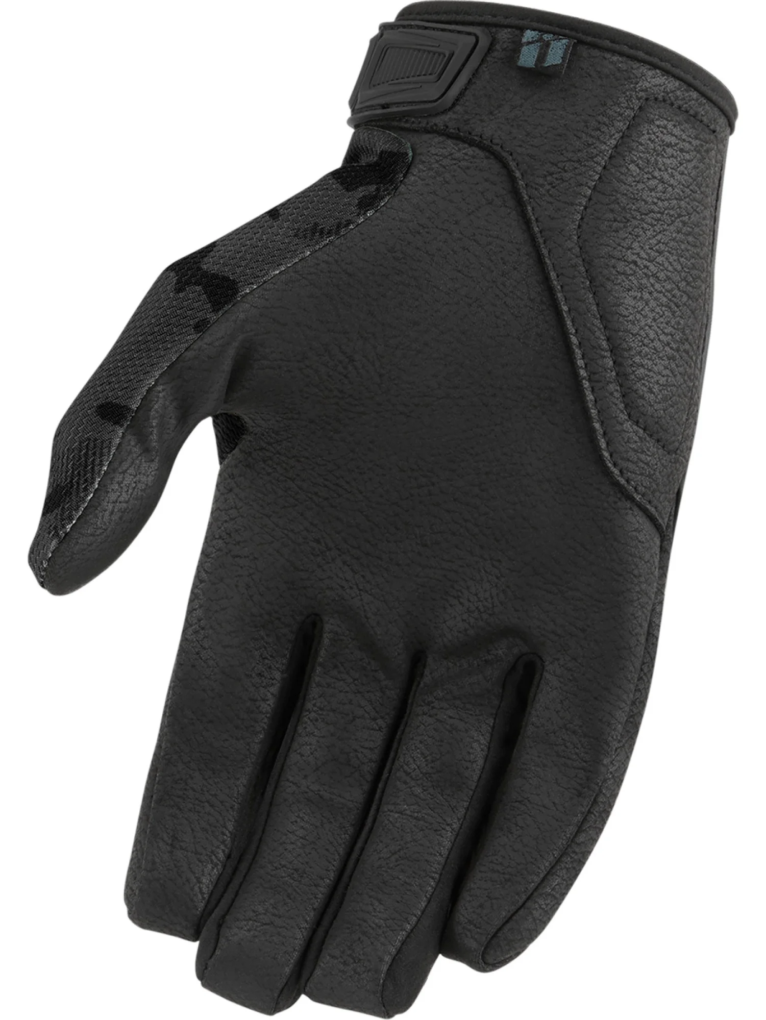 Icon Hooligan CE Mens Textile Motorcycle Gloves Dark Camo MD