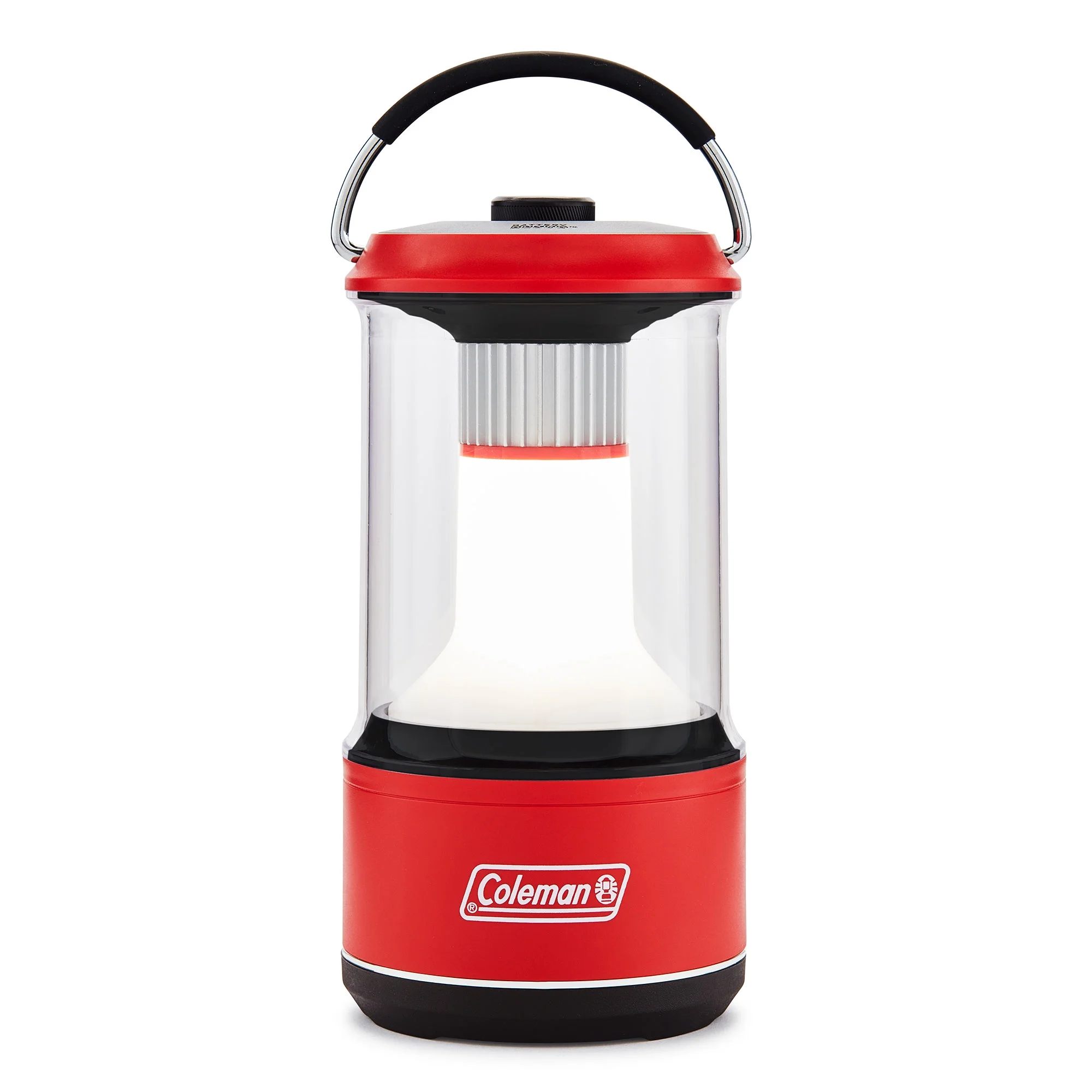 Coleman 800 Lumens LED Outdoor Camping Lantern w/ BatteryGuard, Red(3 Pack)