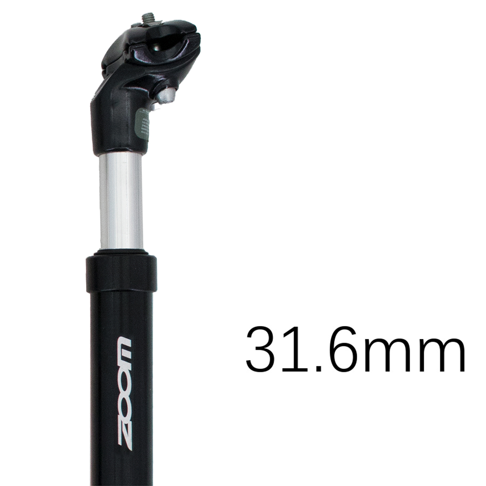 DJC Suspension Seatpost Shock Absorber Damping Alu for MTB Bicycle Seat Post 25.4 27.2 28.6 30.1 30.4 30.9 31.6 33.9 X350MM