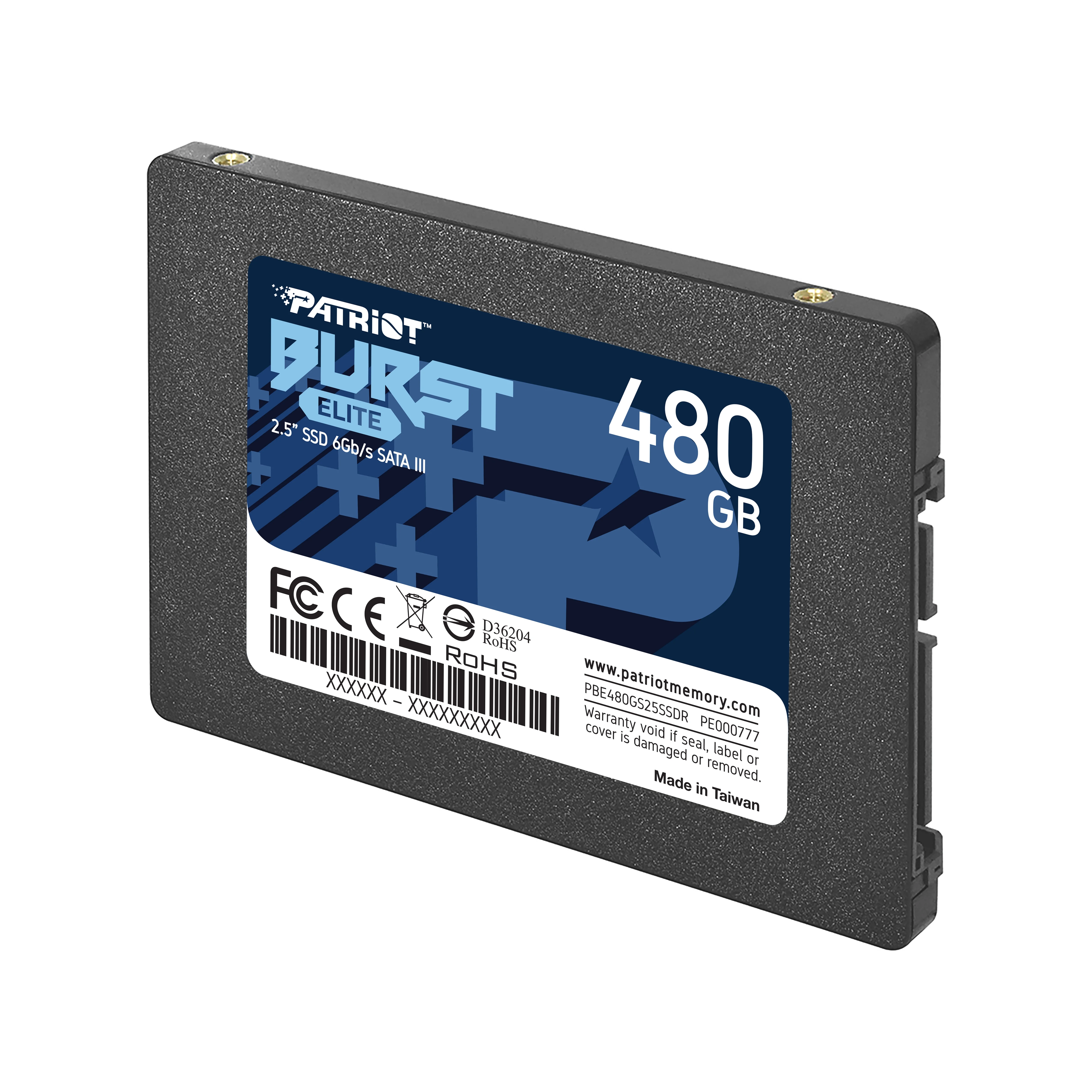 Patriot Burst Elite 480GB Internal SSD - SATA 3 2.5