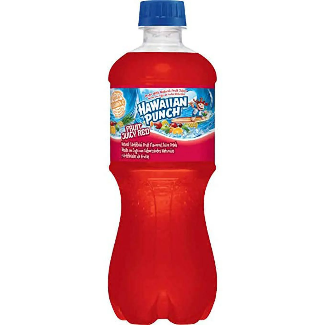 Hawaiian Punch Fruit Juicy Red, 20oz Bottle (Pack of 8, Total of 160 Oz)