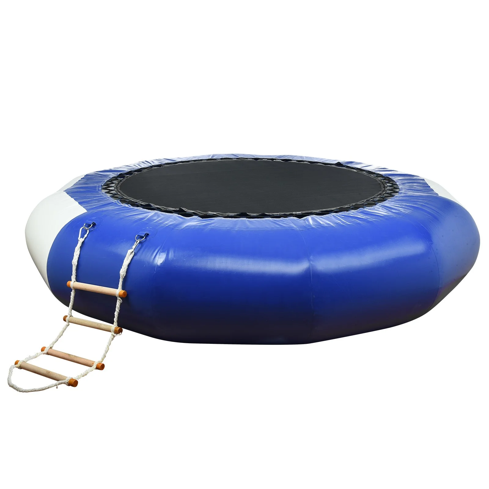 10Ft Inflatable Water Trampoline Swim Platform For Water-Sports Suitable for large courtyards on water and land