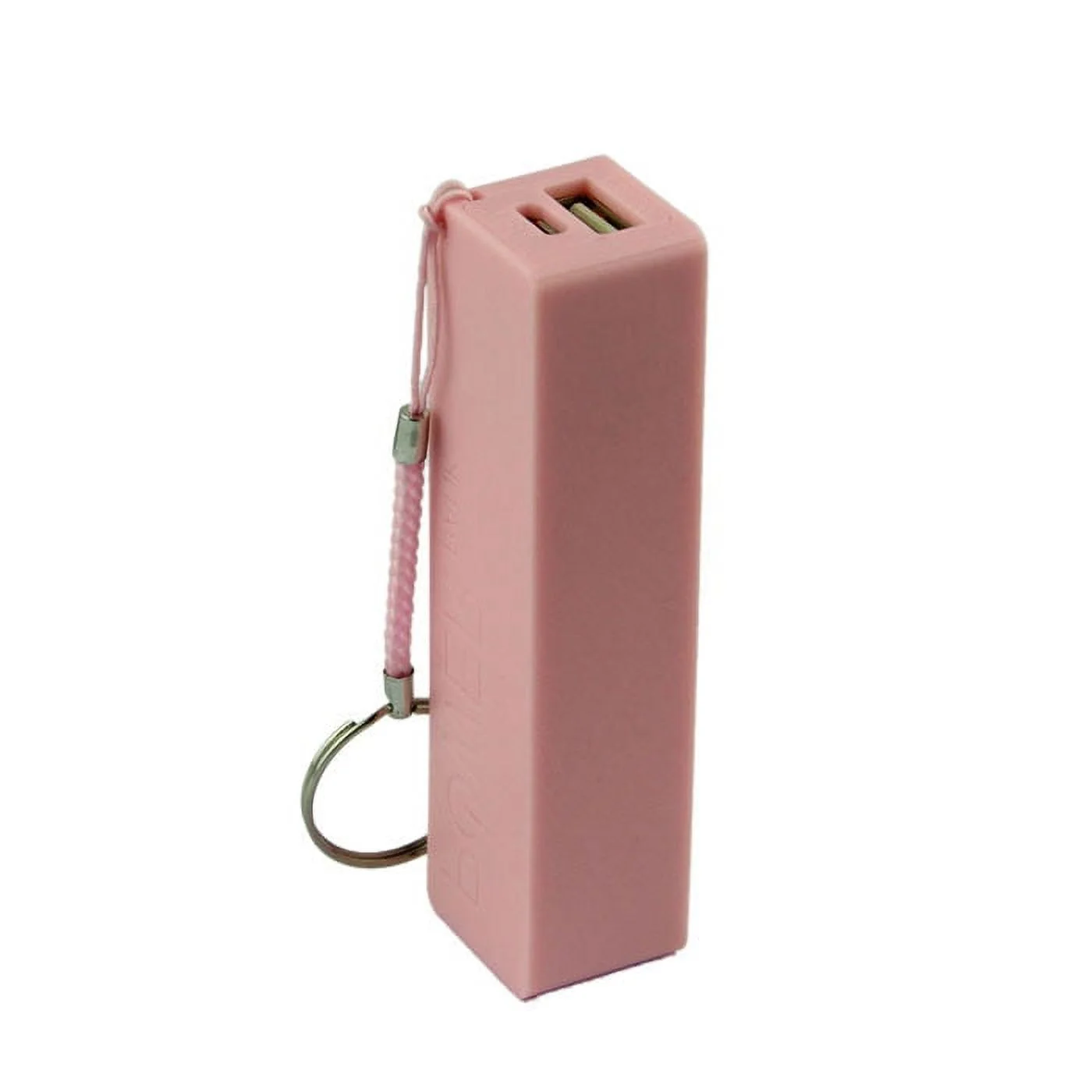 TOYFUNNY Portable Power Bank 18650 External Backup Battery Charger with Key Chain