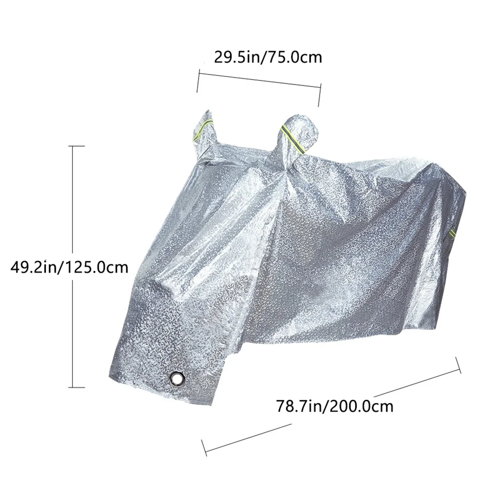 NUOLUX  Cover Motorcycle Bike Rain Motorbike Scooter Oxford Storage Cruiserheavy Tent Dutyoutdoor Waterproof Tank