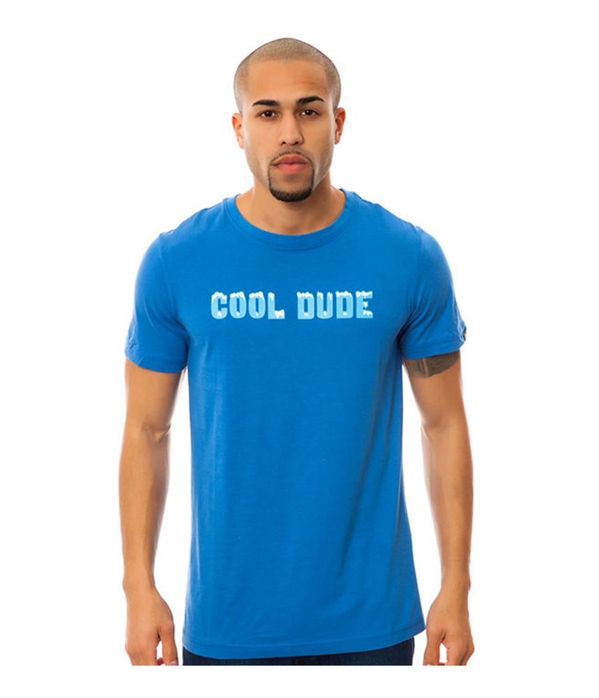 Emerica. Mens The Hsu Cool Dude Graphic T-Shirt, Blue, Large