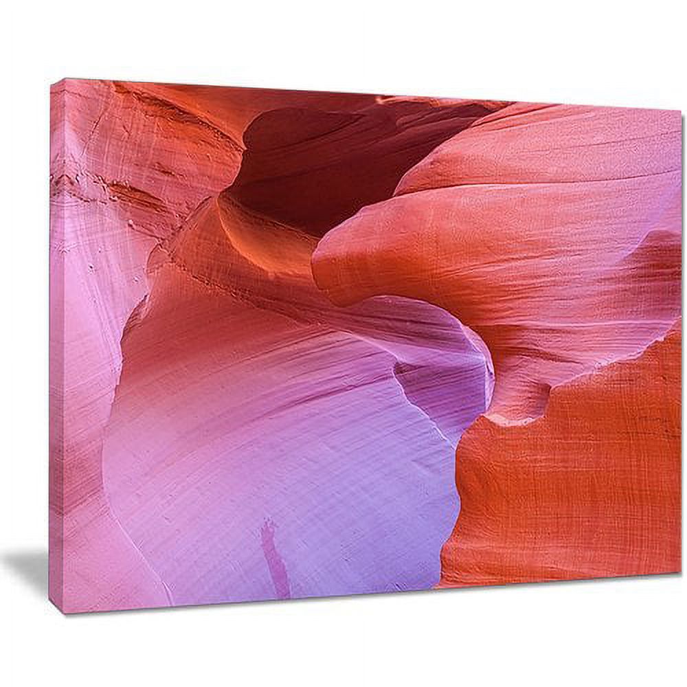 Design Art 'Antelope Canyon Landscape' Graphic Art on Wrapped Canvas