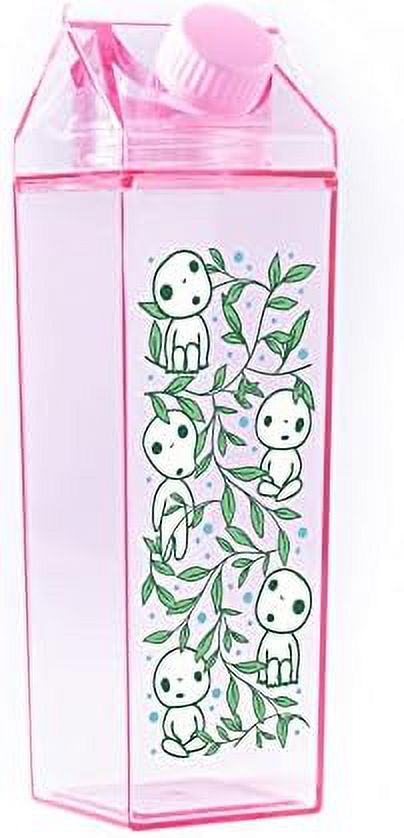 forest spirits milk carton water bottle 500ml 16.9oz