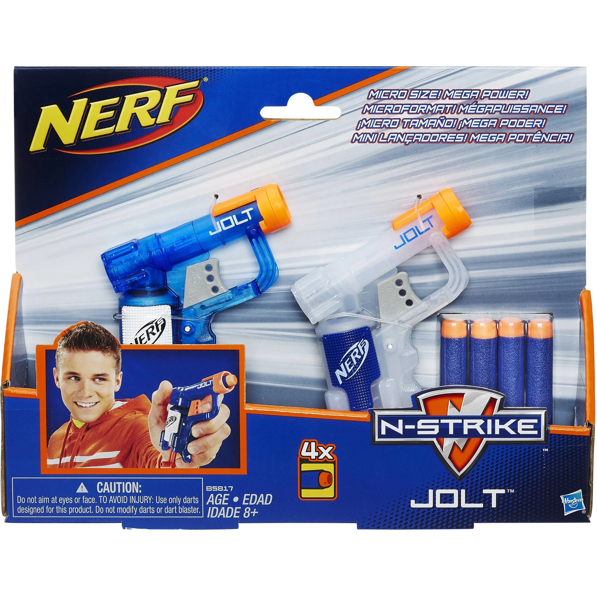 Nerf N-Strike Jolt Blasters 2-Pack Set