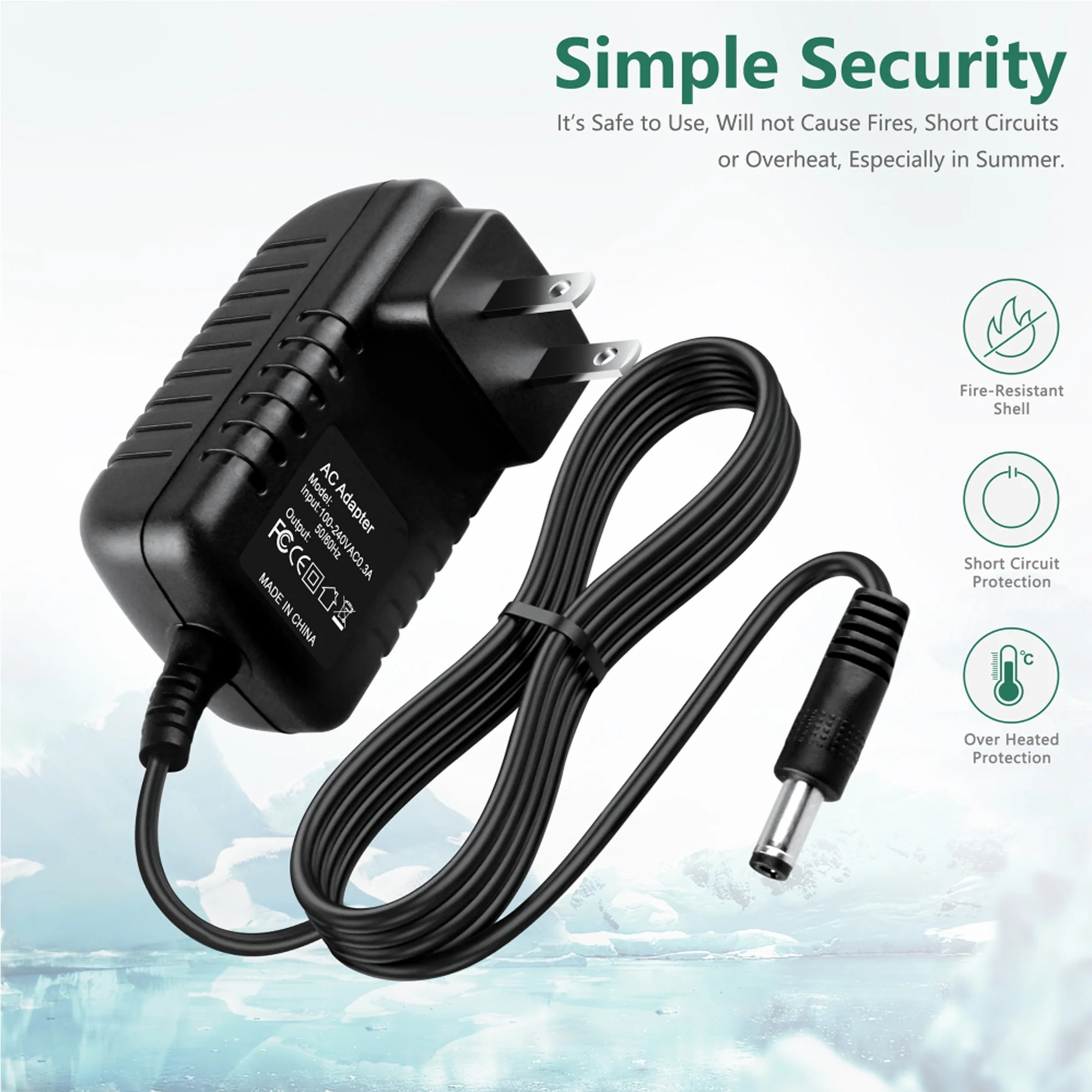 FITE ON AC to DC Adapter Replacement for Polk Audio Omni P1 Black AM6911-A AM6911A WLQOMNIP1ADAPT Power