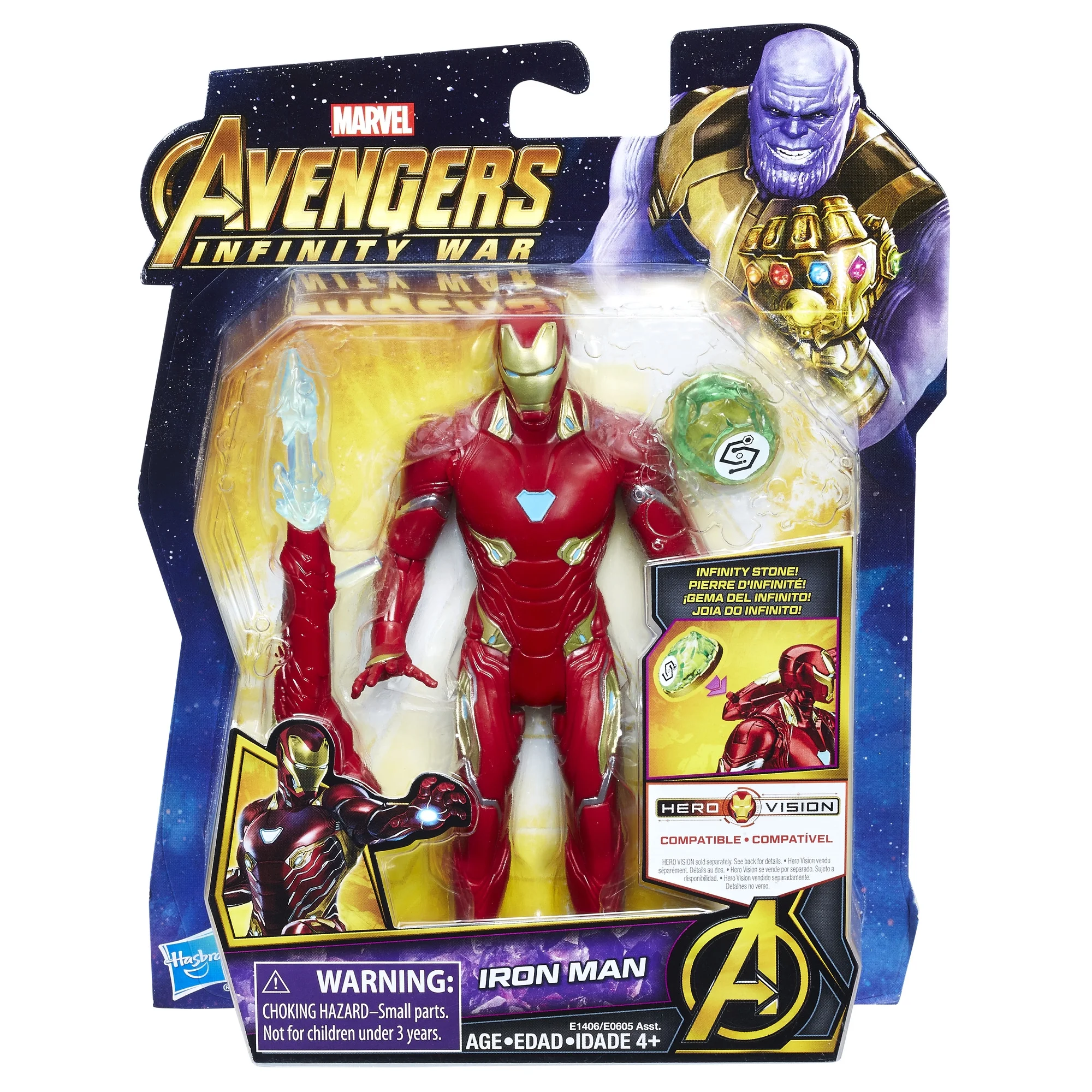 Marvel Avengers: Infinity War Iron Man with Infinity Stone