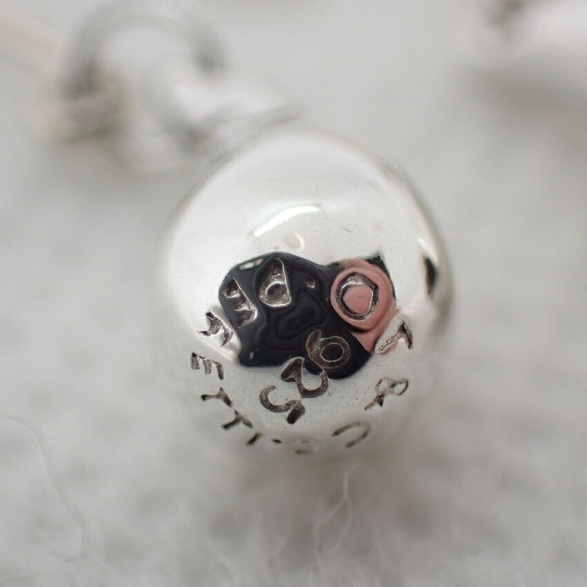 Pre-Owned TIFFANY SV925 teardrop earrings (Good)