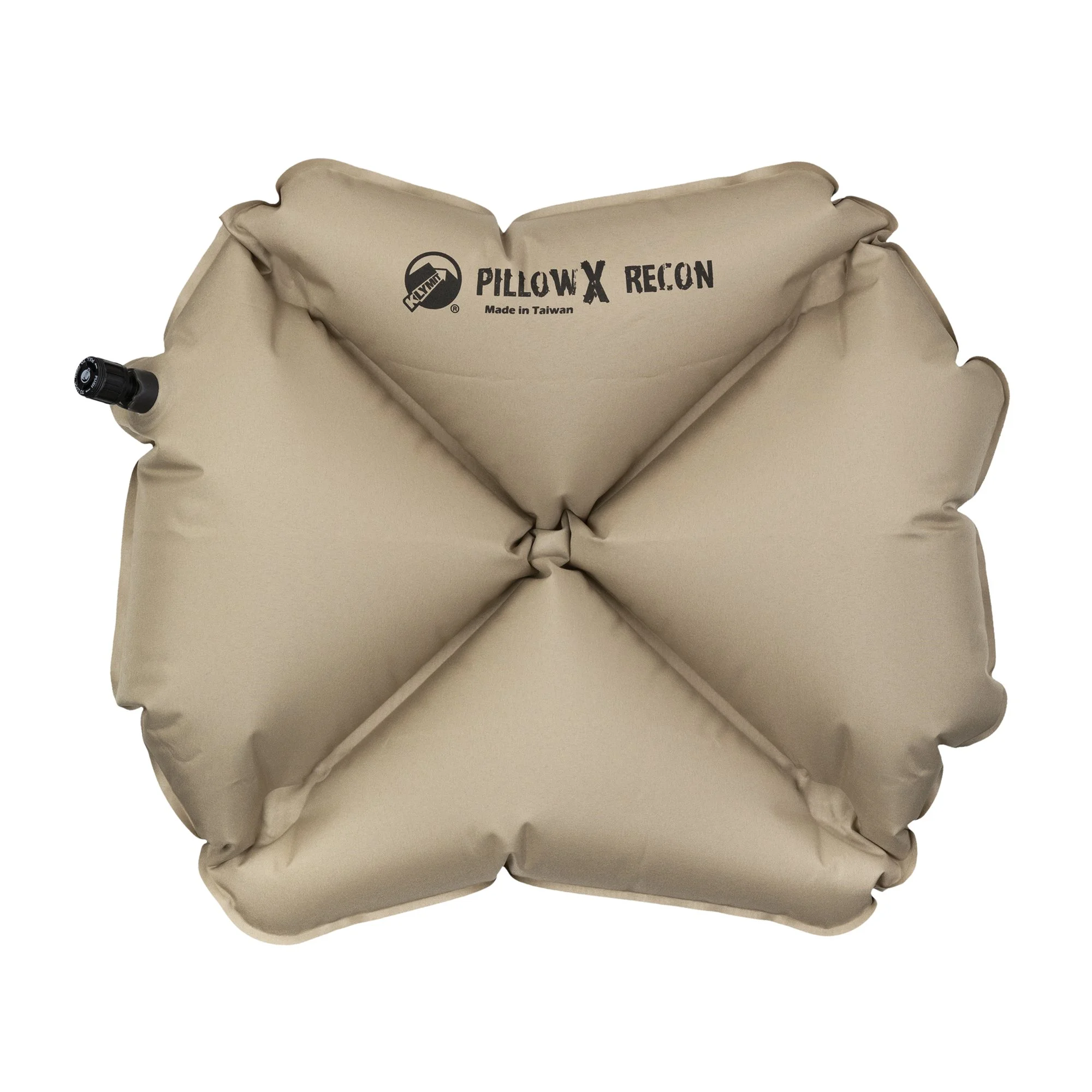 Klymit Pillow X King's Camping Pillow, Sand Tan