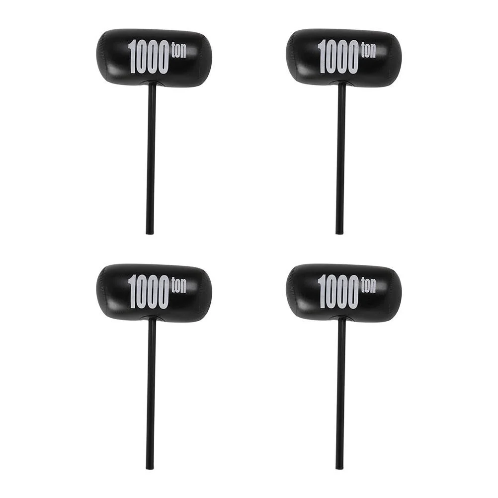 inflatable hammers 4Pcs Creative Inflatable Hammers Toys Thousand-ton Hammer Party Games Toy