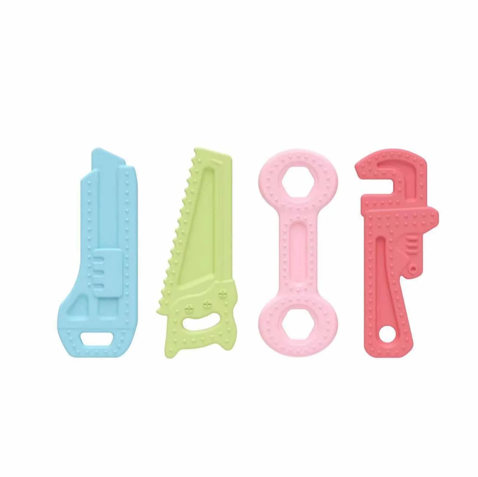 Valentine's Day Gifts for Children Toys Molar Toy Teething Toys 0-6 Months 6-12 Months-Soothe Baby'S Pain-Bpa-Free Silicone-4 Toys For Girls Boys 3-6 Years