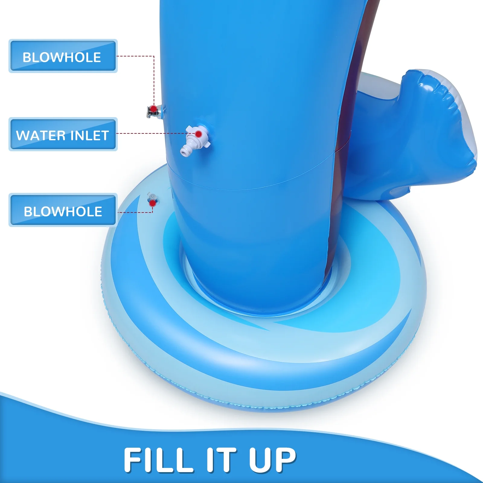 Water Inflatables Kids Backyard Outdoor Toys Summer Toddler Sprinkler Sprinklers Baby Child