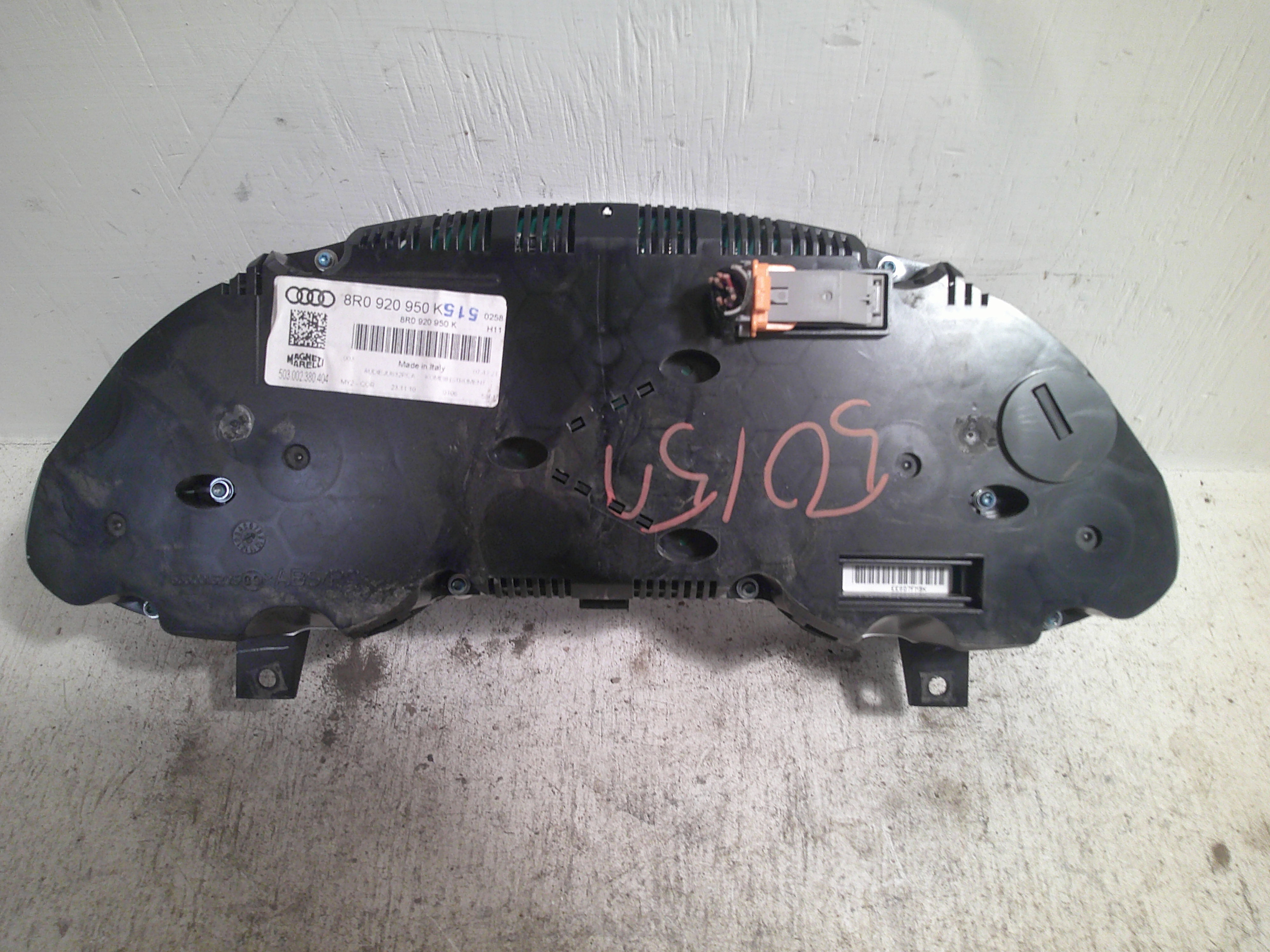 Pre-Owned 11-12 Audi Q5 Speedometer Head Cluster 129K Miles Speedo OEM LKQ (Good)