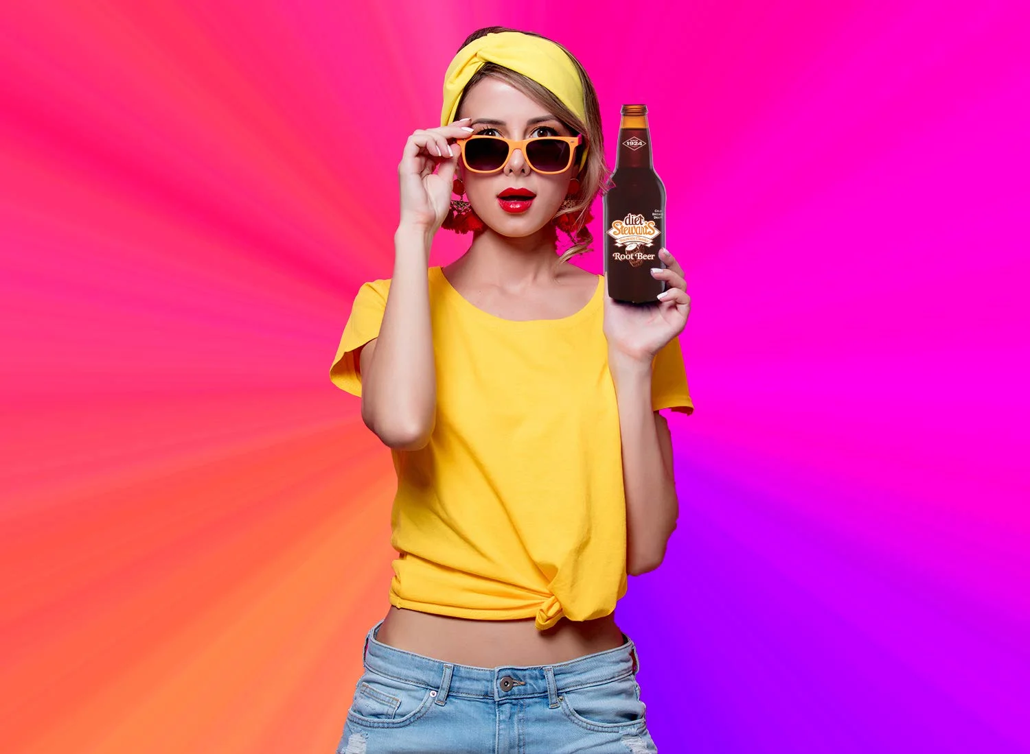 Diet Stewart's Root Beer, 12 fl oz (12 Glass Bottles), Pack of 12 Bottles