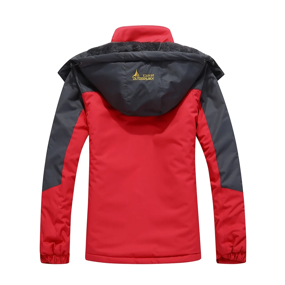 Women Mountain Waterproof Shell Jacket Ski Jacket Windproof Jacket Winter Warm Jacket for Camping Hiking Skiing