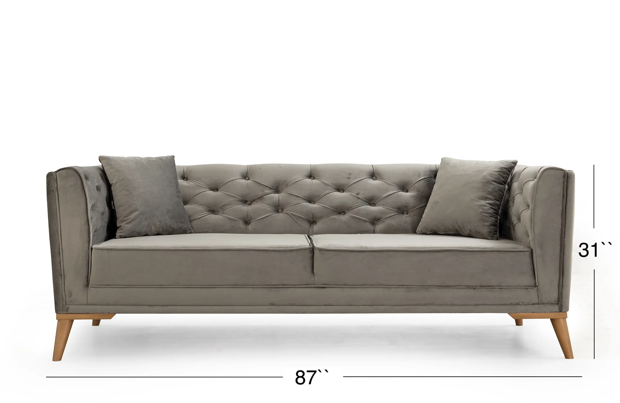 Alice Gray Sofa
