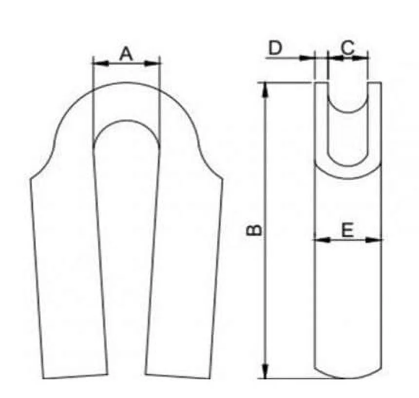 MarineNow Wire Rope Tube Thimble 316 Stainless Steel (22mm (7/8