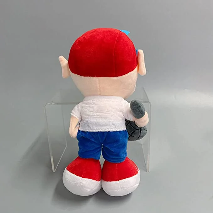 Friday Night Funkin Plush Boyfriend Plush Lemon Demon Plush Boy Doll with Microphone, Used for Exquisite Birthday and New Year Gifts Dorable