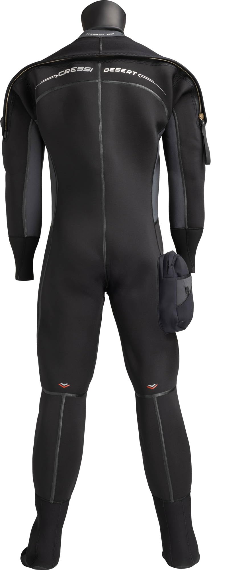 Cressi Desert 4mm Lady Drysuit (Black, X-Small)