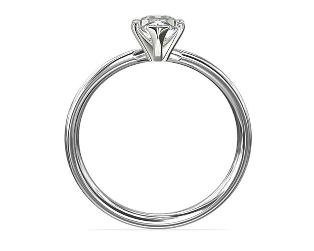 1.00 Carat Excellent Marquise Cut Natural Diamond Solitaire Beautiful Proposal Ring for her Solid 14K White Gold Size 11.5