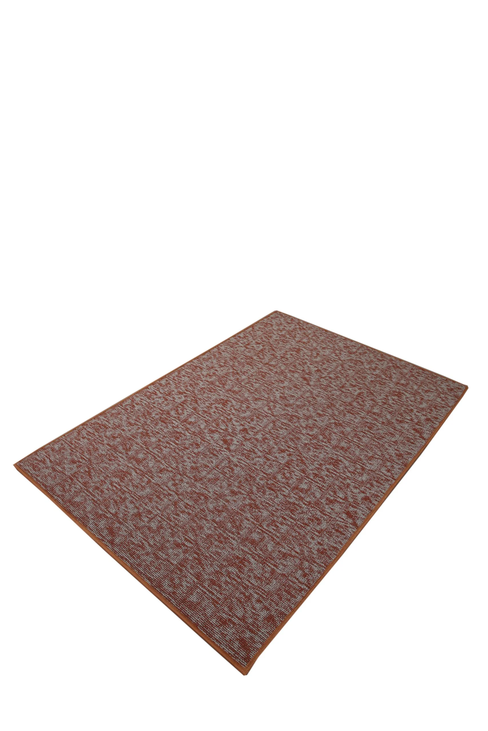 Furnish My Place Indoor Outdoor Floor Rug - 5 ft. x 10 ft., Rust, Distressed, Area Rug for Bedrooms, Hallways, Living Rooms