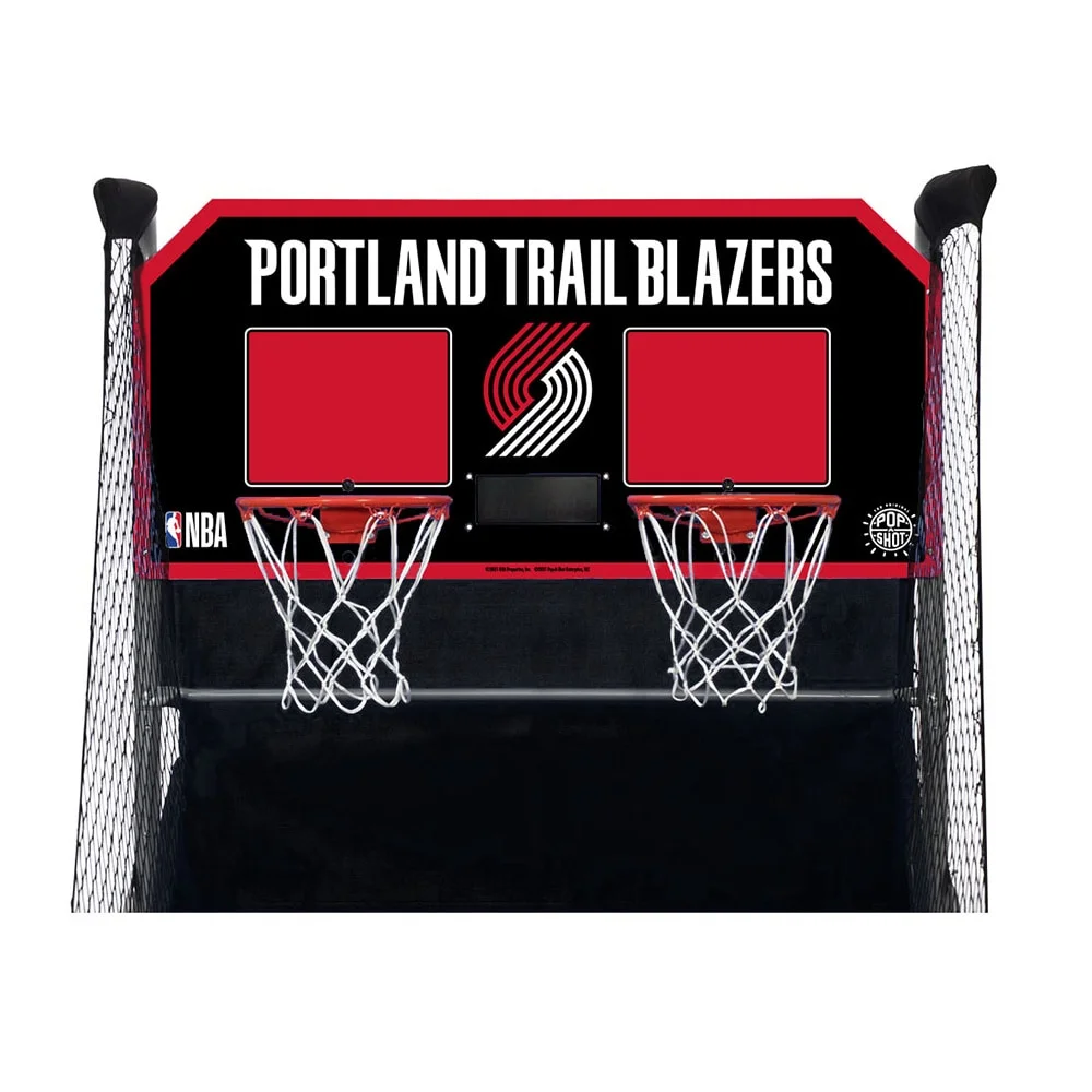 Pop-A-Shot Portland Trail Blazers Home Dual Shot Basketball Game